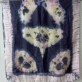 Silk Tie Dye Multicolor Scarf Shawl Big Sex Sex Girl для женщин Sarong